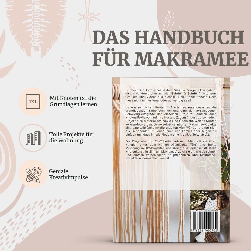 Weitere Ansicht: Einfach Makramee | Larissa Kohler