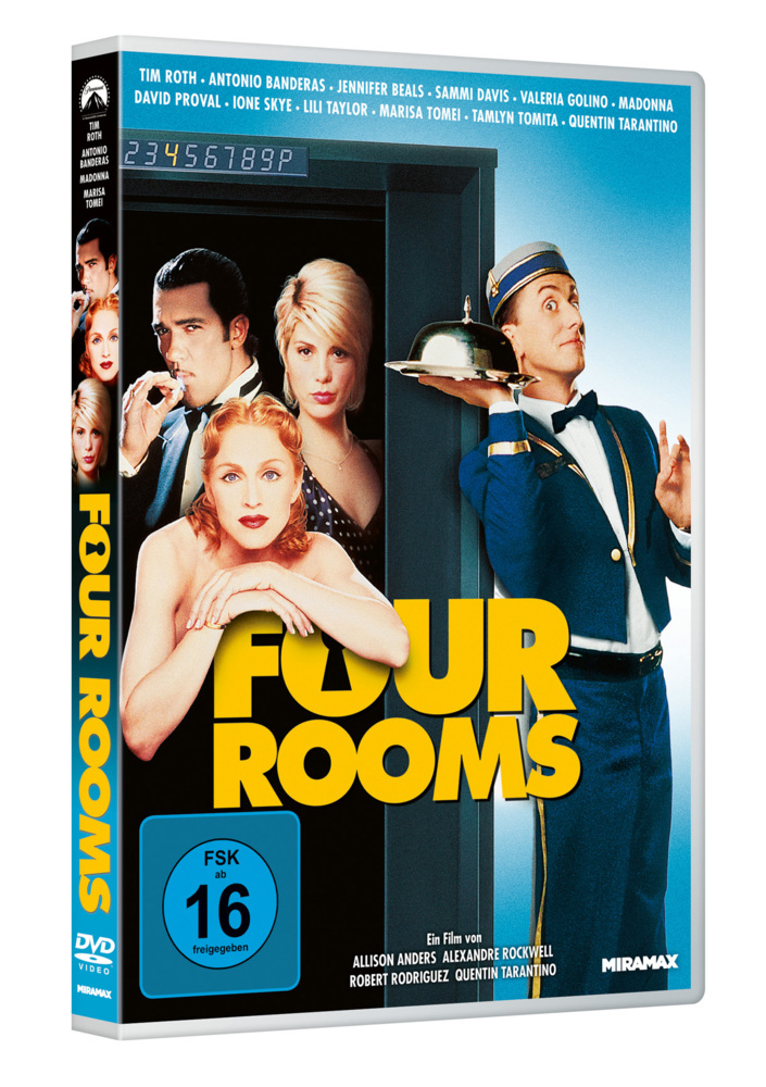 Weitere Ansicht: Four Rooms | Allison Anders, Alexandre Rockwell, Robert Rodriguez, Quentin Tarantino