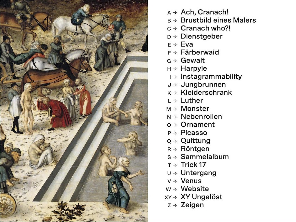 Weitere Ansicht: Lucas Cranach | Teresa Präauer