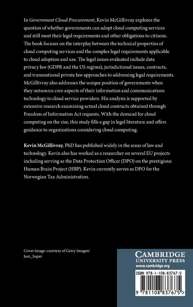 Weitere Ansicht: Government Cloud Procurement | Kevin Mcgillivray