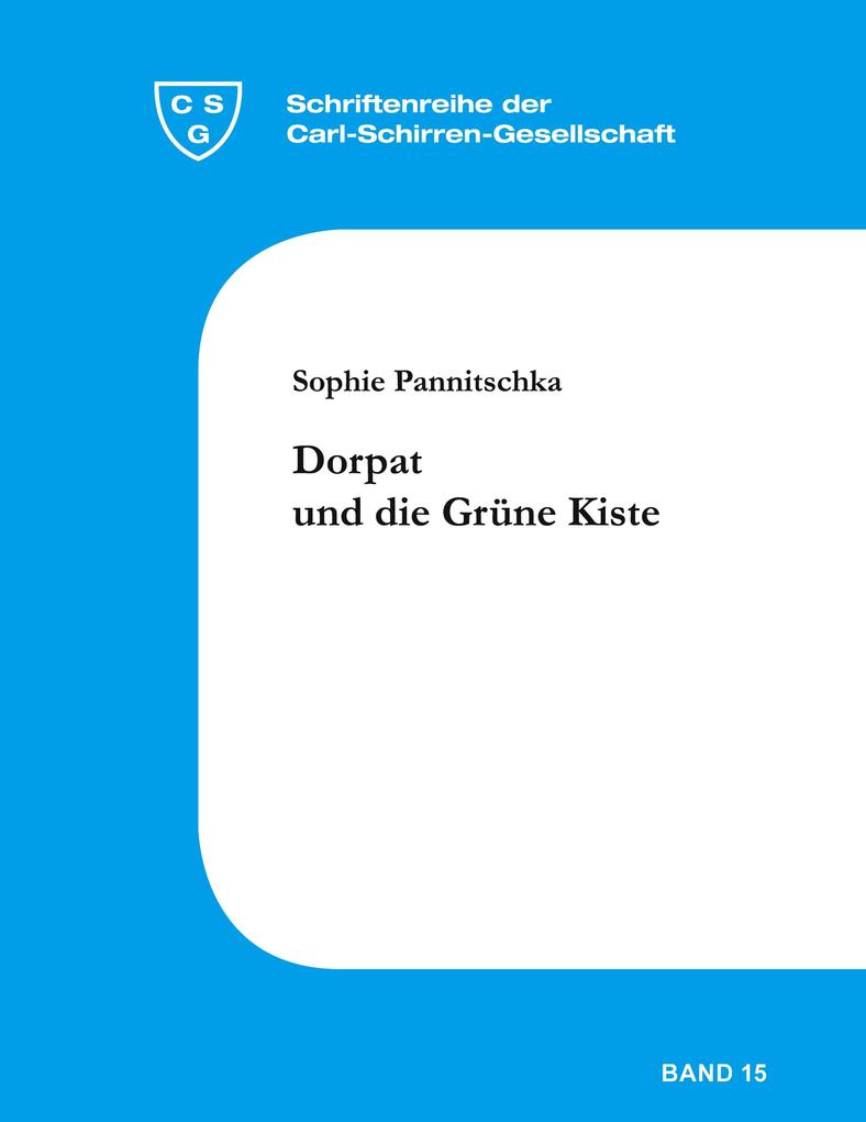 Produktbild: Dorpat und die Grüne Kiste | Sophie Pannitschka