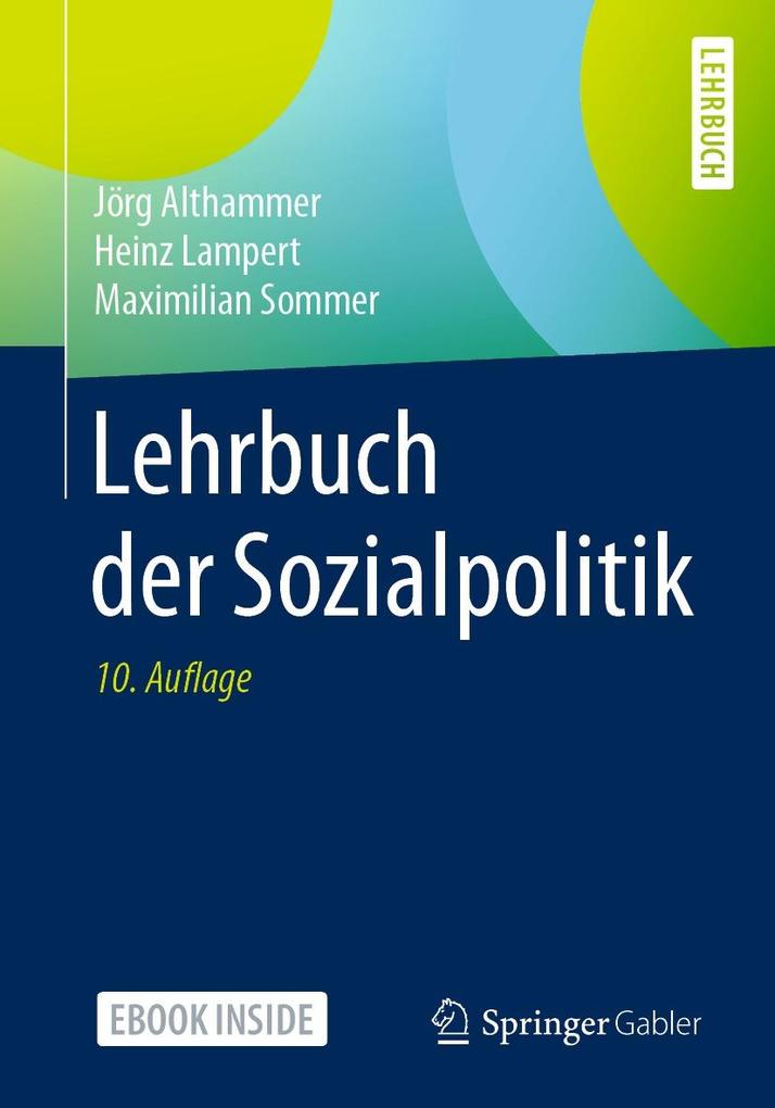 Produktbild: Lehrbuch der Sozialpolitik | Jörg Althammer, Heinz Lampert, Maximilian Sommer