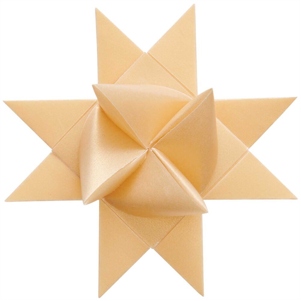 Produktbild: Fröbelsterne, Transparentpapier, gold FSC MIX