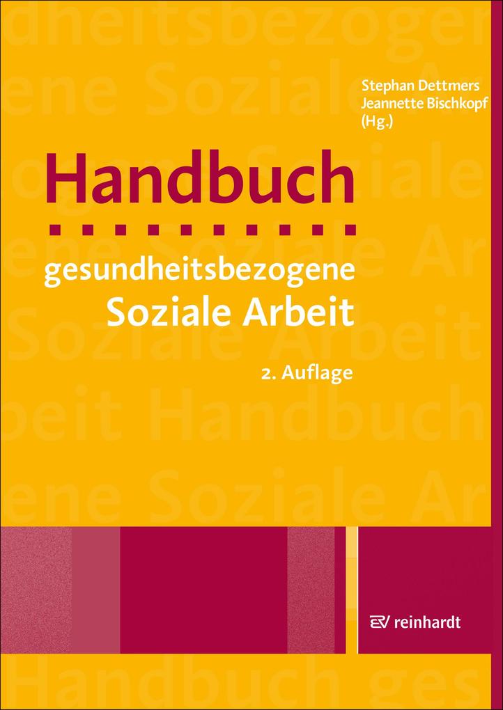 Produktbild: Handbuch gesundheitsbezogene Soziale Arbeit