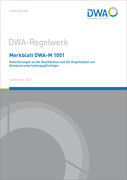Merkblatt DWA-M 1001 Anforderungen an die Qualifikation und die Organisation von Gewässerunterhaltun