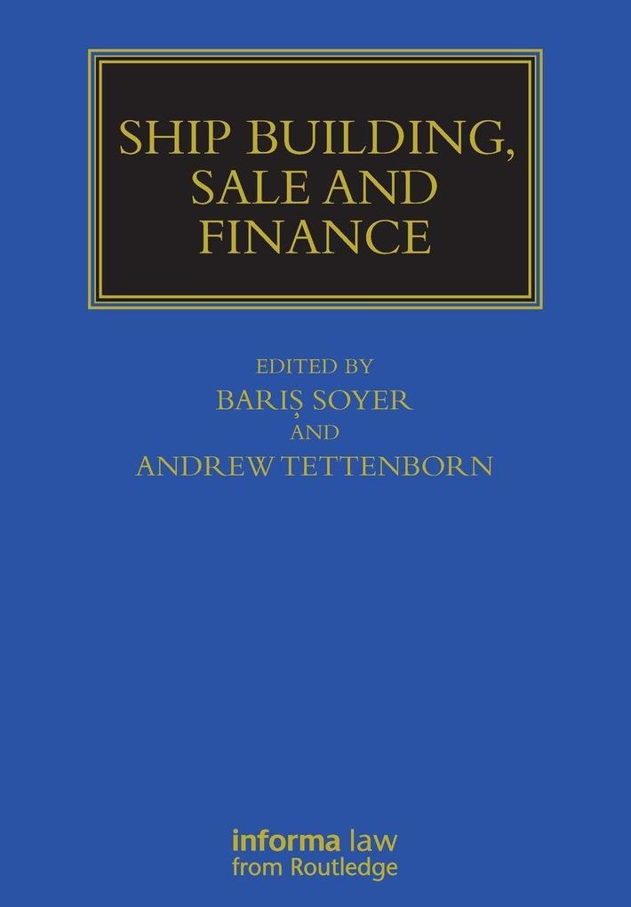 Produktbild: Ship Building, Sale and Finance