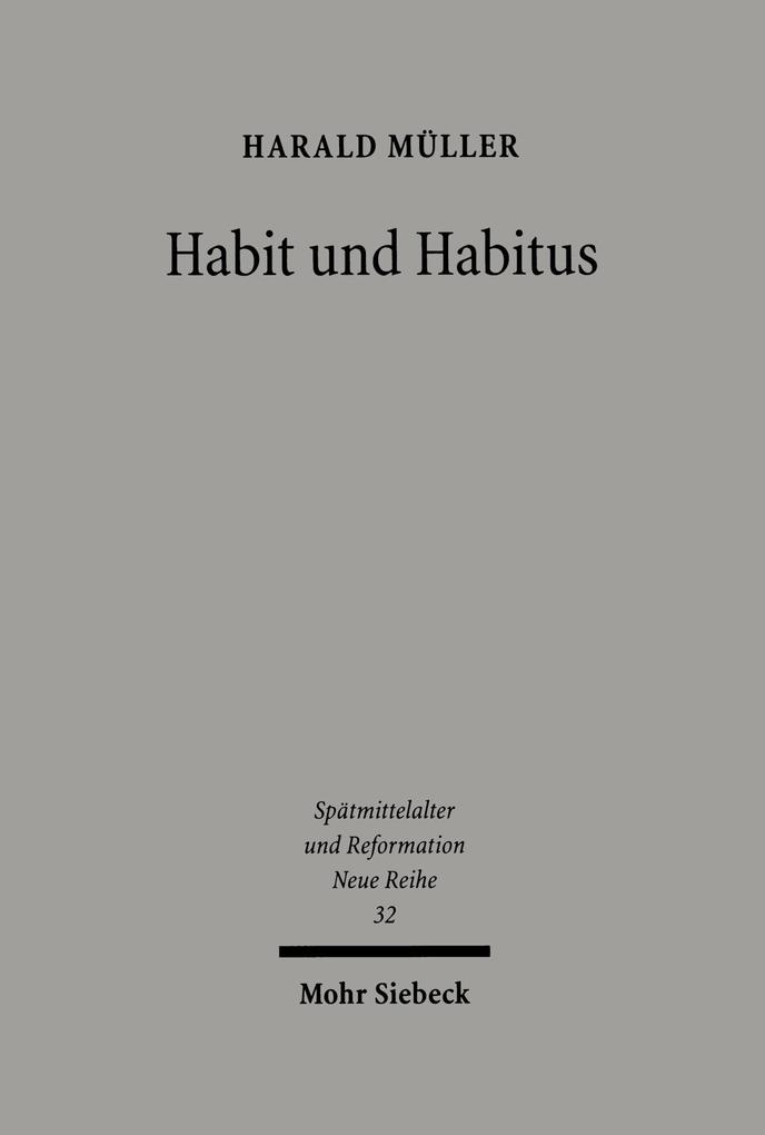 Produktbild: Habit und Habitus | Harald Müller