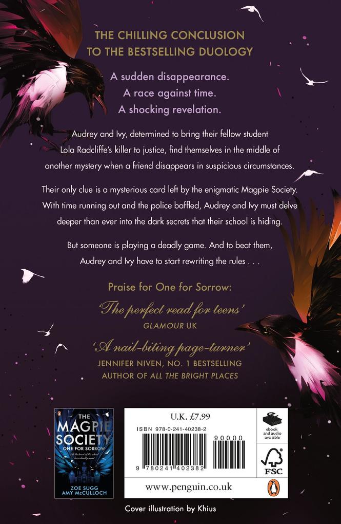 Weitere Ansicht: The Magpie Society 02: Two for Joy | Zoe Sugg, Amy McCulloch