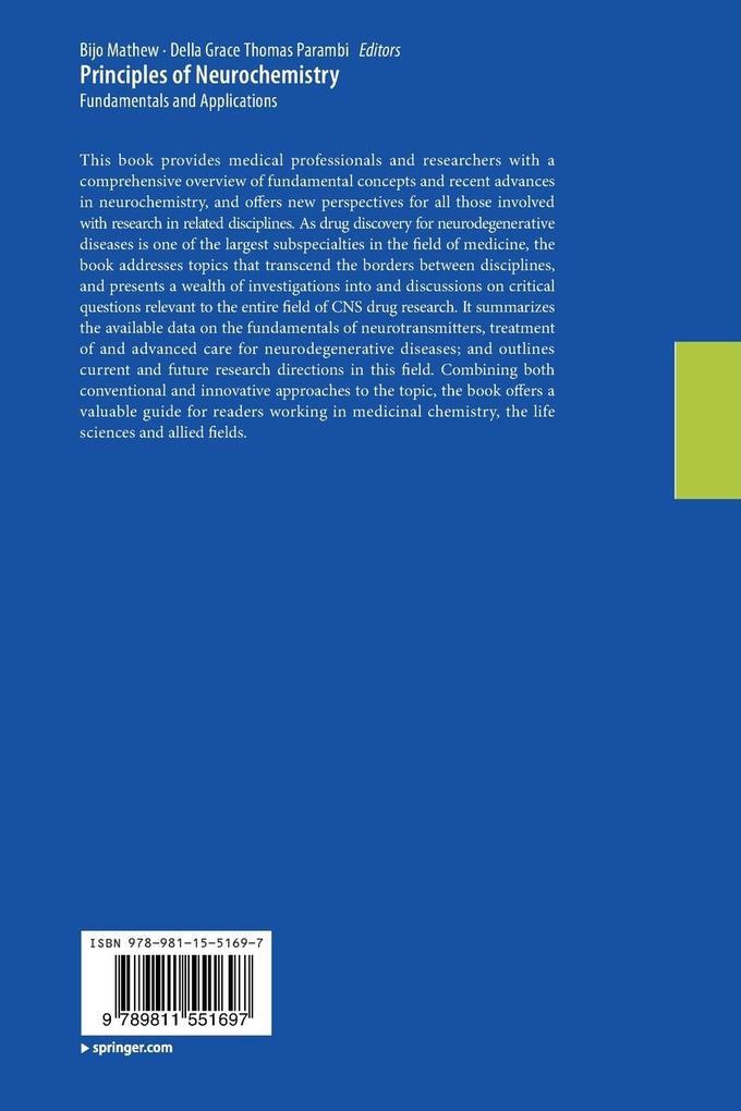 Weitere Ansicht: Principles of Neurochemistry