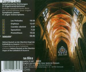 Weitere Ansicht: Symphonische Dichtungen(Orgel | Helmut Deutsch