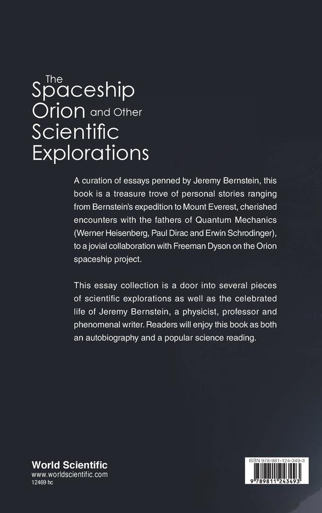 Weitere Ansicht: SPACESHIP ORION AND OTHER SCIENTIFIC EXPLORATIONS, THE | Bernstein Jeremy
