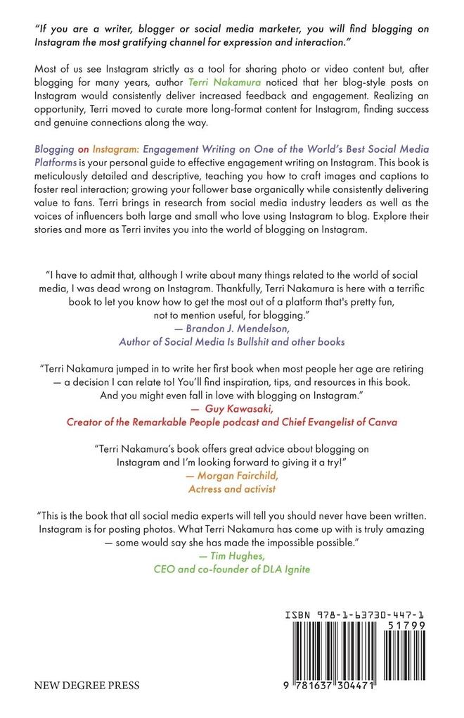 Weitere Ansicht: Blogging on Instagram | Terri Nakamura