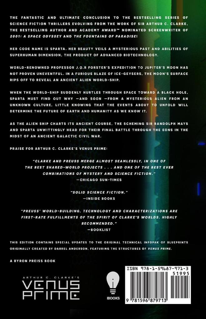 Weitere Ansicht: Arthur C. Clarke's Venus Prime 6-The Shining Ones | Paul Preuss
