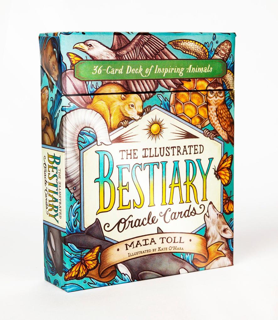 Weitere Ansicht: The Illustrated Bestiary Oracle Cards | Mata Toll
