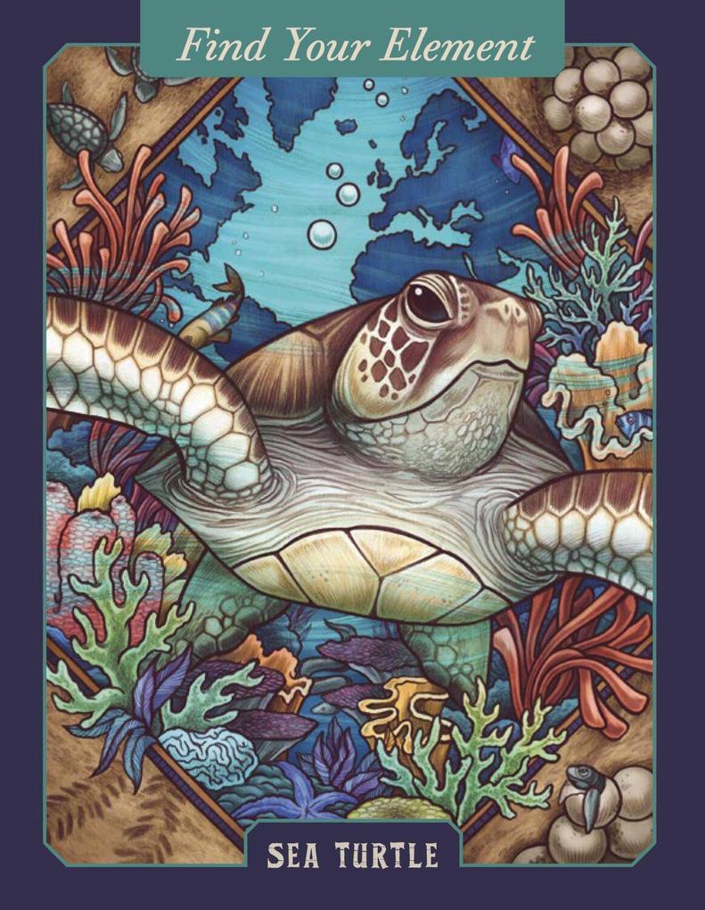 Weitere Ansicht: The Illustrated Bestiary Oracle Cards | Mata Toll