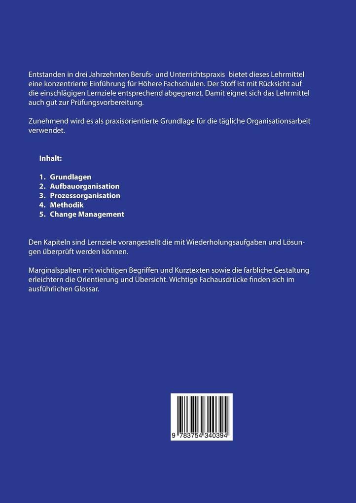 Weitere Ansicht: Organisation | Adrian Leibundgut