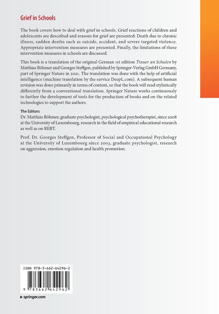 Weitere Ansicht: Grief in Schools