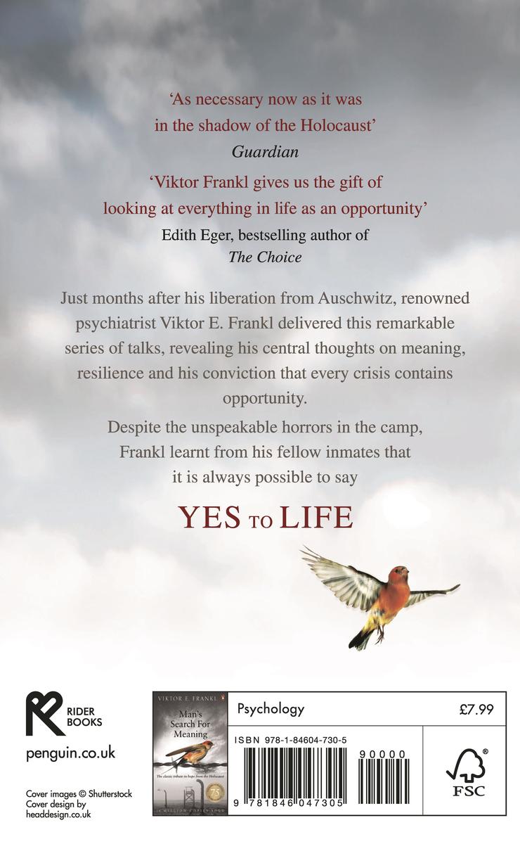 Weitere Ansicht: Yes To Life In Spite of Everything | Viktor E Frankl