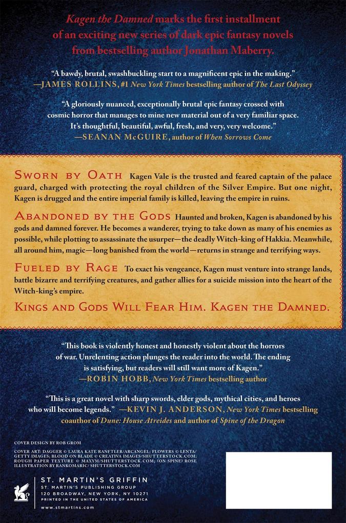 Weitere Ansicht: Kagen the Damned | Jonathan Maberry