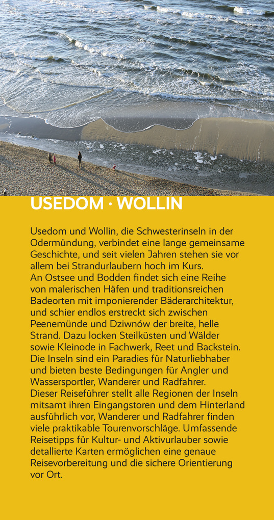 Weitere Ansicht: TRESCHER Reiseführer Usedom und Wollin | Wolfgang Kling, Grazyna Kling