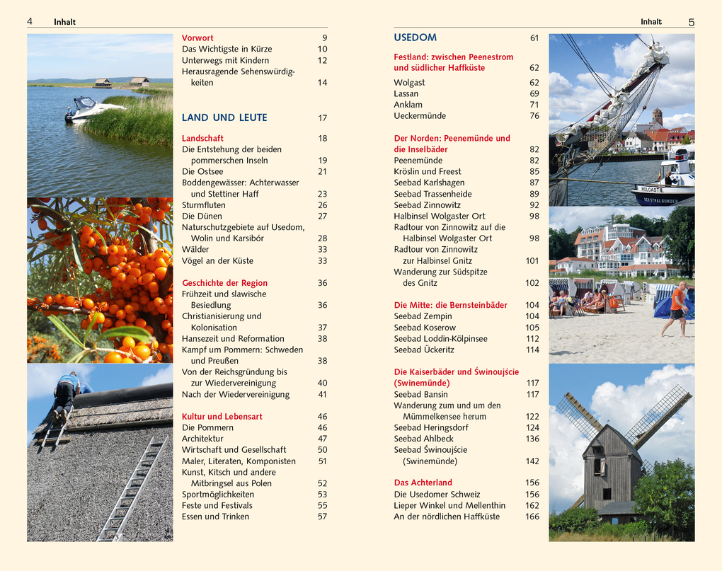 Weitere Ansicht: TRESCHER Reiseführer Usedom und Wollin | Wolfgang Kling, Grazyna Kling
