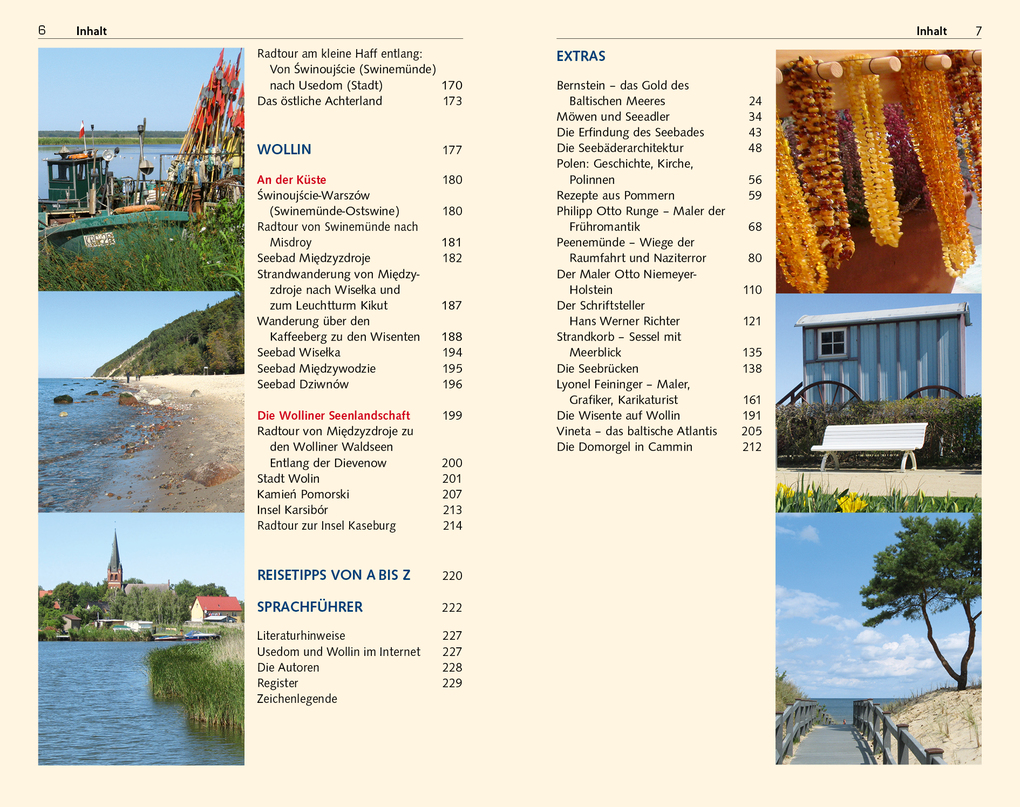 Weitere Ansicht: TRESCHER Reiseführer Usedom und Wollin | Wolfgang Kling, Grazyna Kling