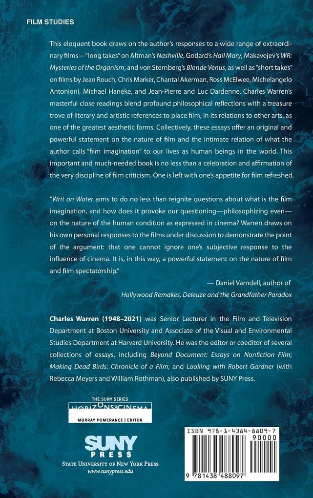 Weitere Ansicht: Writ on Water | Charles Warren