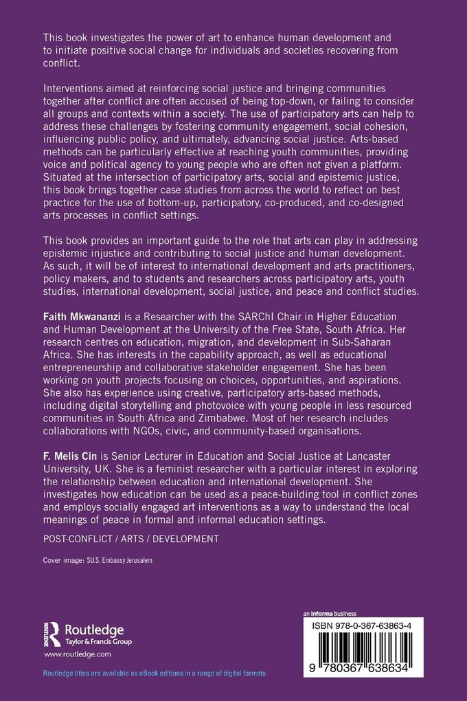 Weitere Ansicht: Post-Conflict Participatory Arts