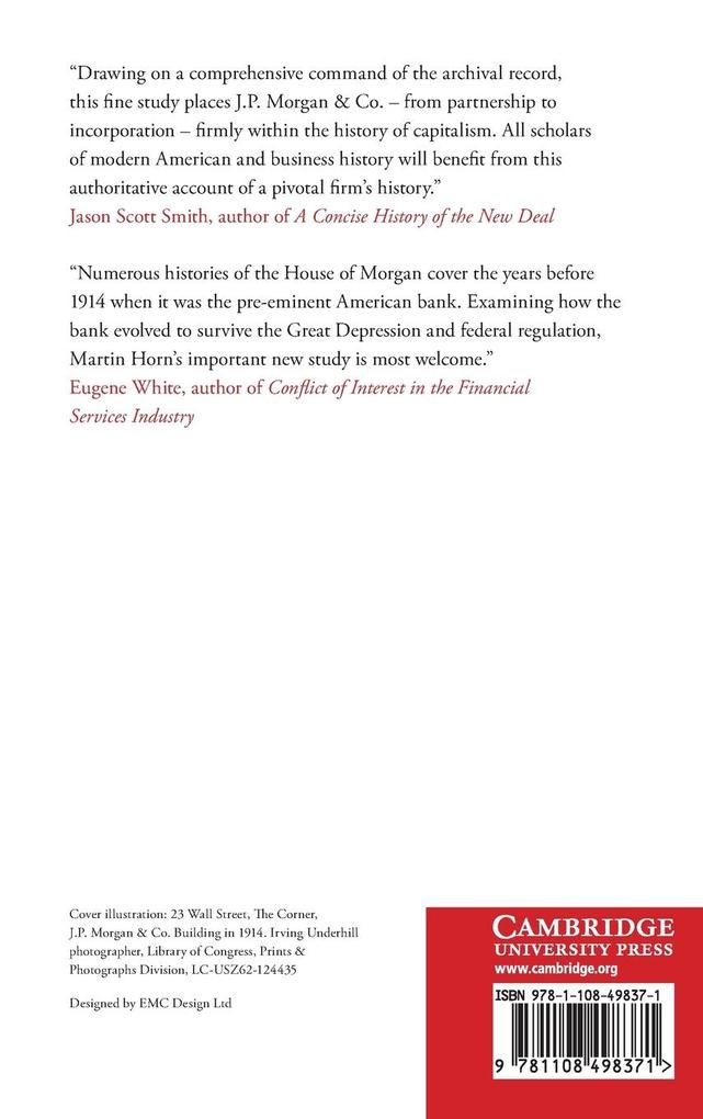 Weitere Ansicht: J.P. Morgan & Co. and the Crisis of Capitalism | Martin Horn