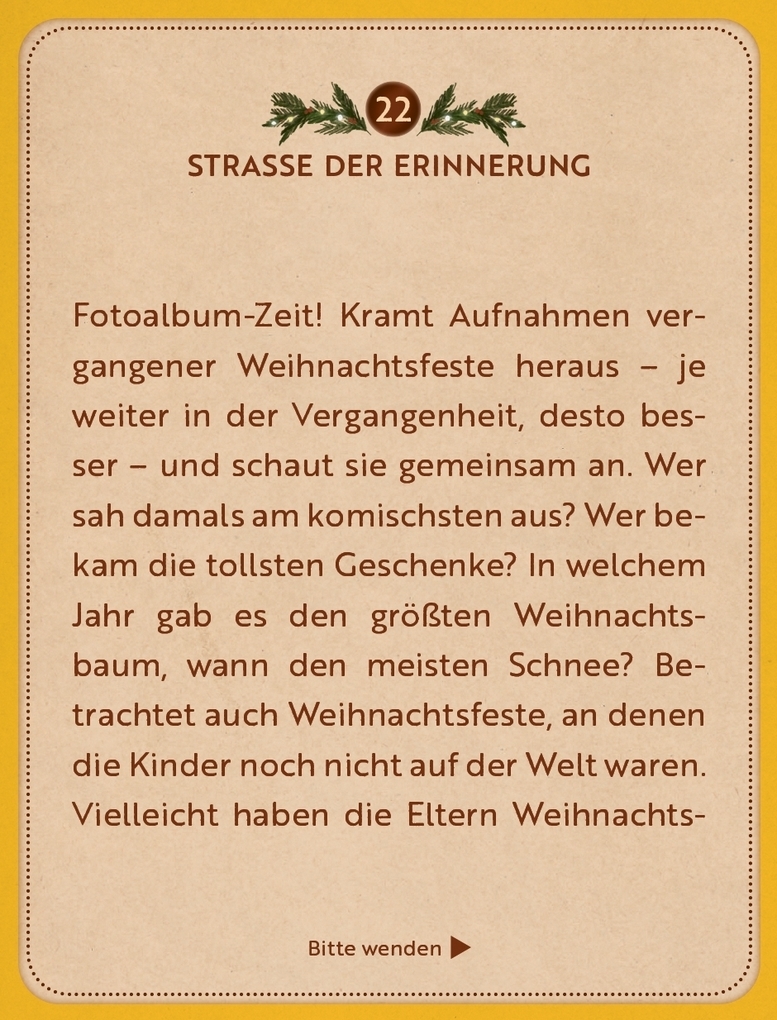 Weitere Ansicht: Der Familien-Adventskalender | Frank Passfeller