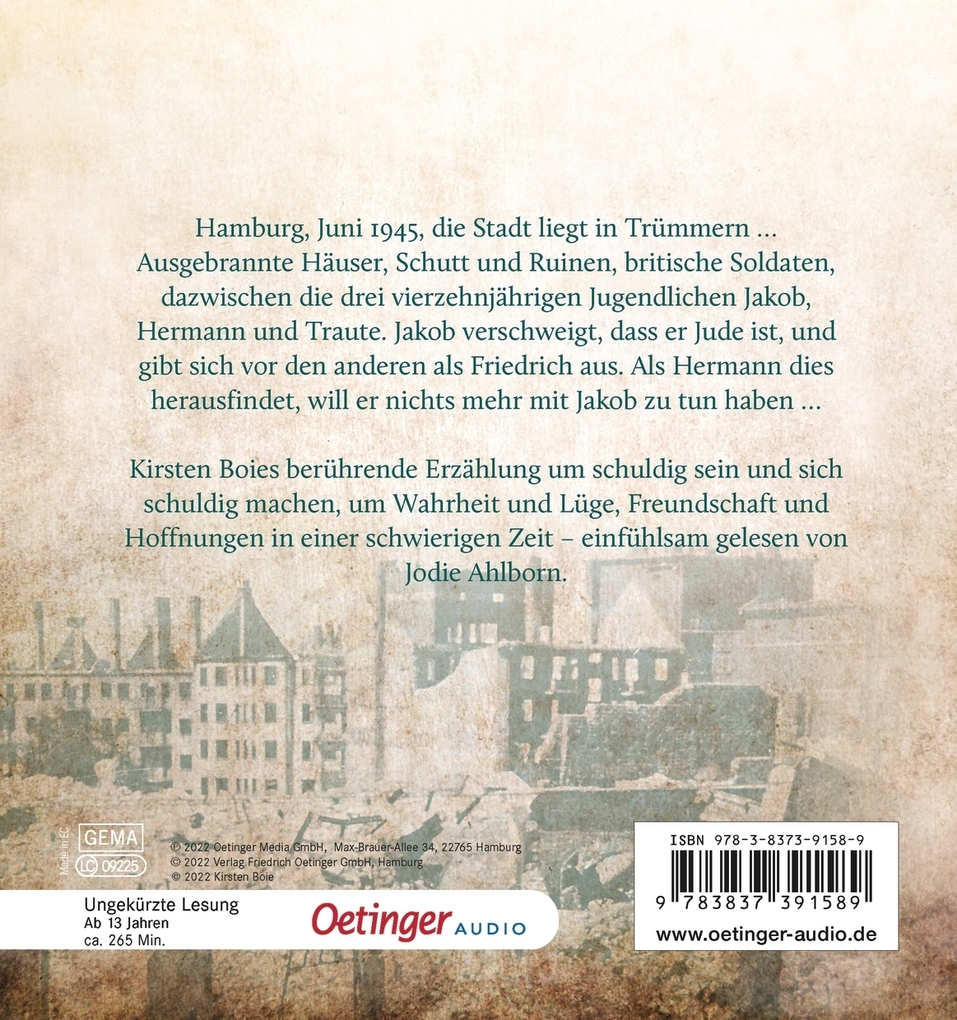 Weitere Ansicht: Heul doch nicht, du lebst ja noch, 1 Audio-CD, 1 MP3 | Kirsten Boie