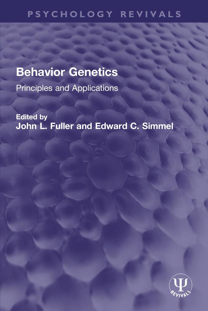 Produktbild: Behavior Genetics