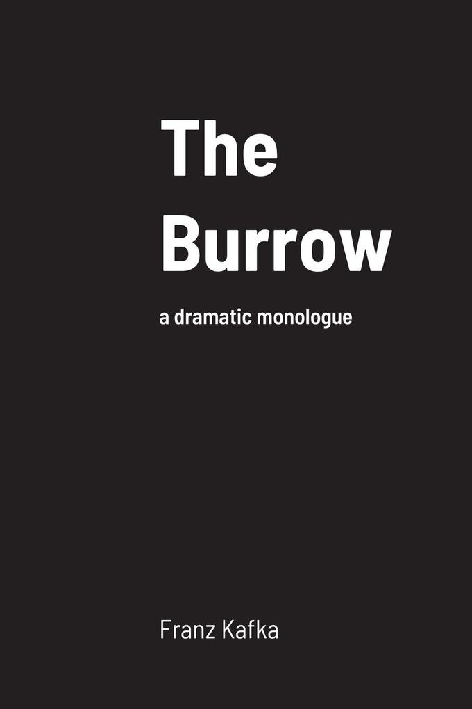 Produktbild: The Burrow | Franz Kafka