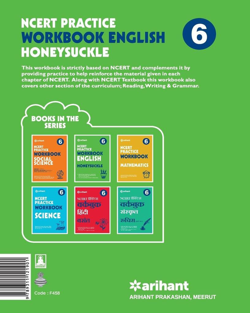 Weitere Ansicht: Workbook English Class 6th | Arihant Experts