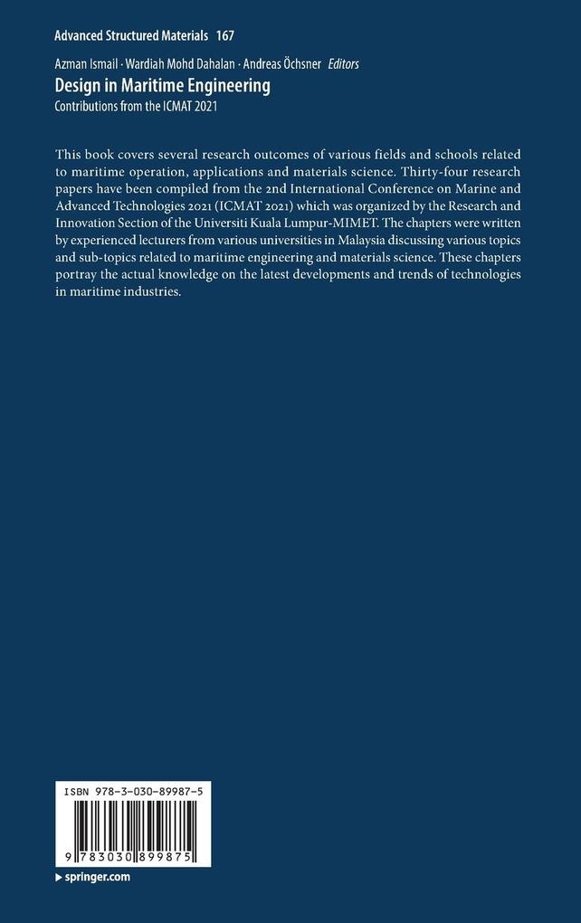 Weitere Ansicht: Design in Maritime Engineering