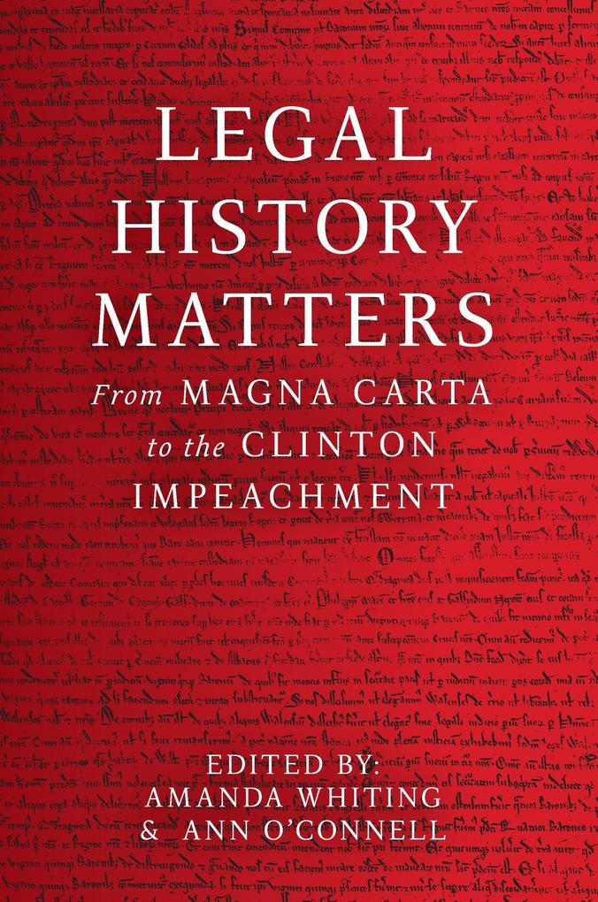 Produktbild: Legal History Matters | Amanda Whiting, Ann O'Connell