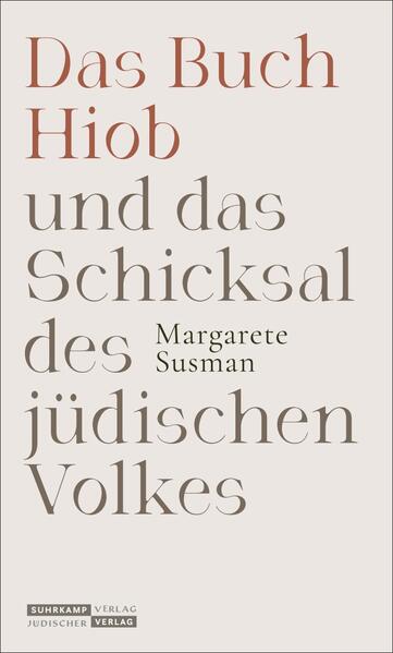 Produktbild: Das Buch Hiob und das Schicksal des jüdischen Volkes | Margarete Susman
