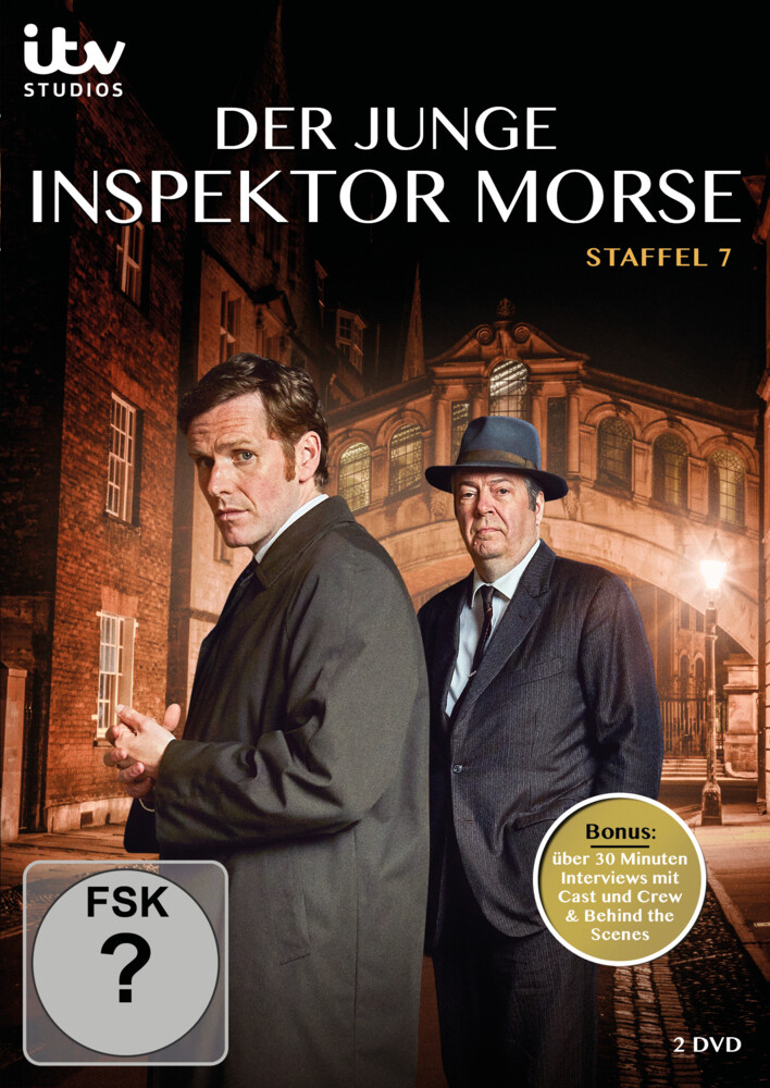 Der junge Inspektor Morse Staffel 7 als DVD