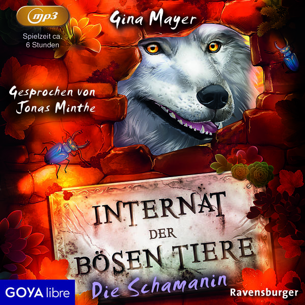 Produktbild: Internat der bösen Tiere. Die Schamanin, 1 Audio-CD, 1 MP3 | Gina Mayer