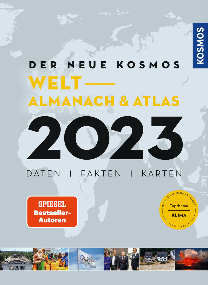 Produktbild: Der neue Kosmos Welt- Almanach & Atlas 2023 | Henning Aubel, Renate Ell, Engler, Philip