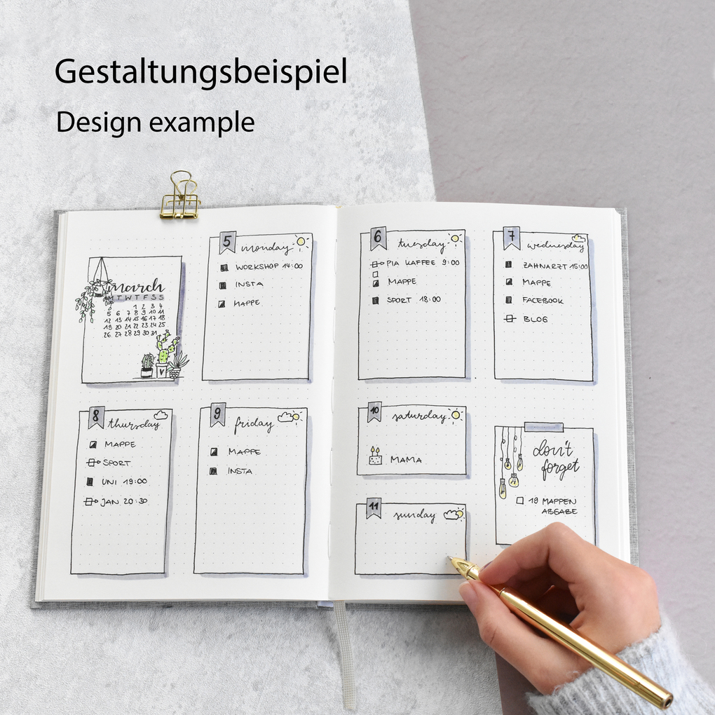 Weitere Ansicht: 64 712 Notizbuch A5 dotted collect mome