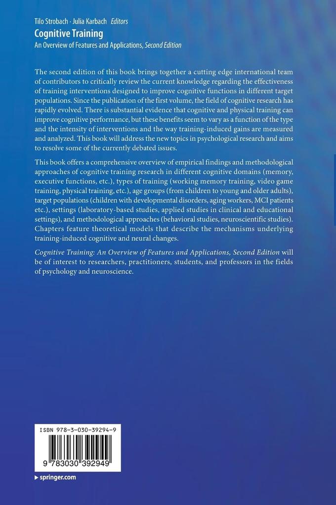 Weitere Ansicht: Cognitive Training