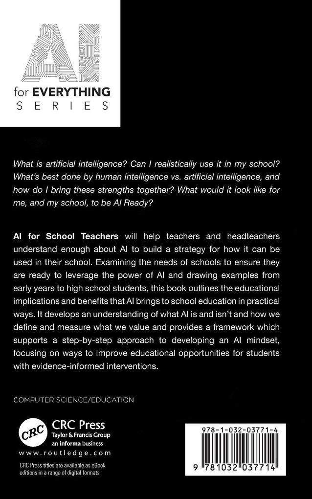 Weitere Ansicht: AI for School Teachers | Rose Luckin, Karine George, Mutlu Cukurova