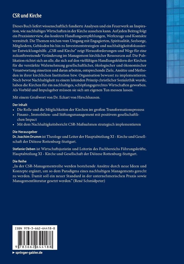 Weitere Ansicht: CSR und Kirche