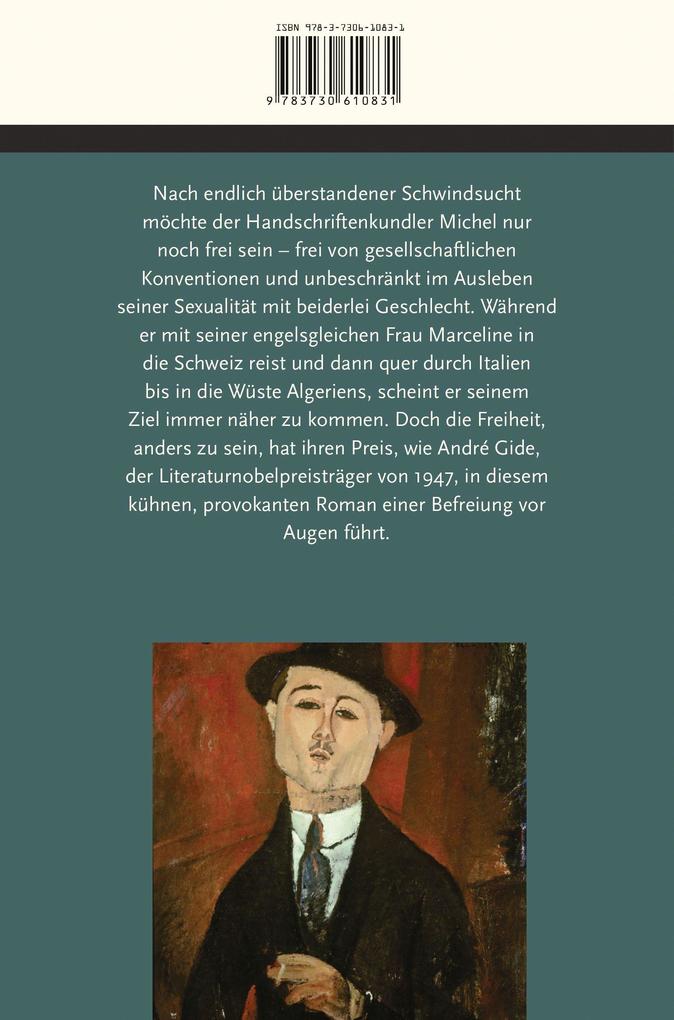 Weitere Ansicht: Der Immoralist | André Gide