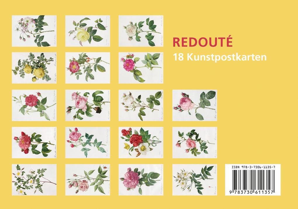 Weitere Ansicht: Postkarten-Set Pierre-Joseph Redouté