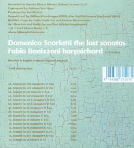 Weitere Ansicht: Scarlatti D./Sonates | Fabio Bonizzoni