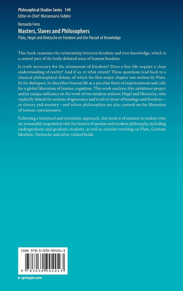 Weitere Ansicht: Masters, Slaves and Philosophers | Bernardo Ferro