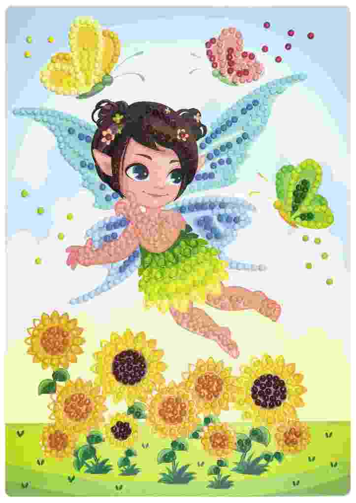 Weitere Ansicht: URSUS Kinder-Bastelsets Diamod Painting Creative Set Magic, 2er Karten
