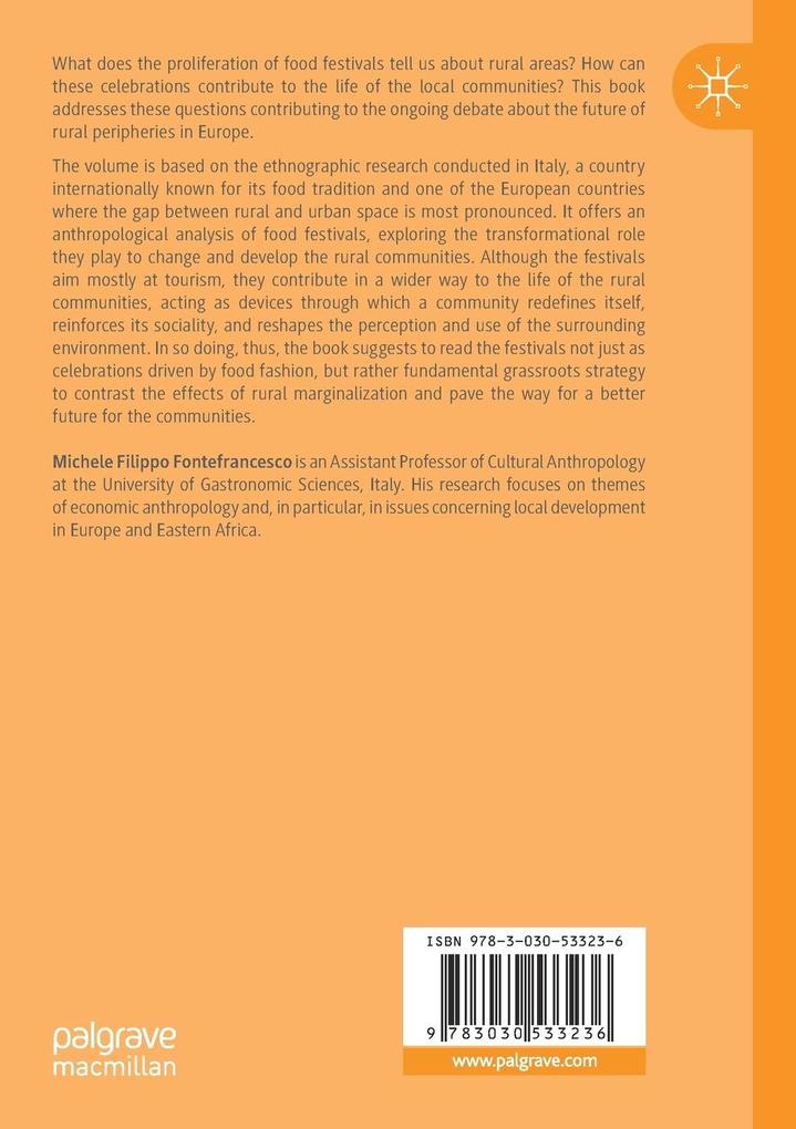 Weitere Ansicht: Food Festivals and Local Development in Italy | Michele Filippo Fontefrancesco